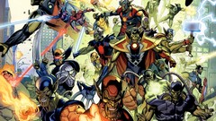 Comics invasion superheroes The Avengers marvel comics Avengers 