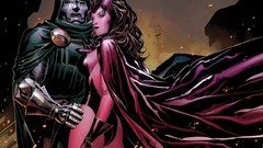 Comics marvel comics scarlet witch dr doom