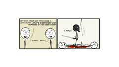 Comics ninjas comic strip