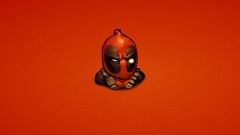 Comics red background marvel comics Deadpool Wade Wilson