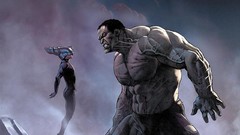 Comics reeds artwork Hulk (comic character)