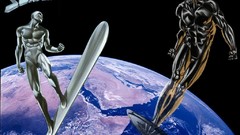 Comics silver surfer cartoon