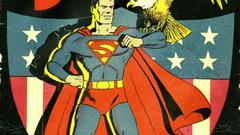Comics superman cartoon