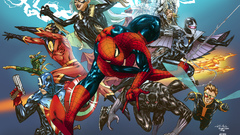 Comics thor Spider-Man captain