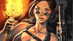 Comics tomb raider lara croft artwork