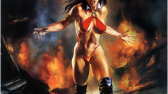 Comics Vampirella artwork Julie