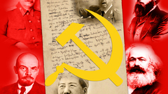 Communism stalin Lenin Karl