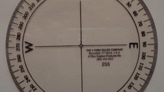 Compass protractor high