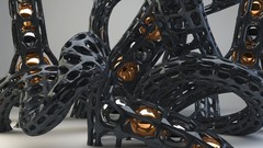 Computer graphics minimalistic cgi