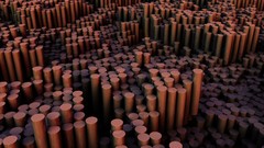 Computer graphics minimalistic cgi