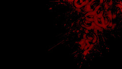 Computers blood splatters razer