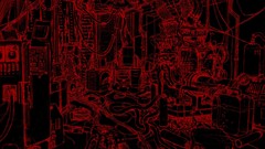 Computers dark red Technology