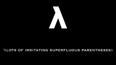 Computers geek programming lamda