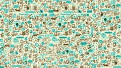 Computers patterns artwork