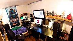 Computers room desks Tie