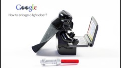 Computers star wars Darth Vader google laughing lightsabers 