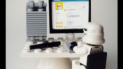 Computers star wars facebook laughing Photo manipulation 