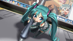 Computers vocaloid hatsune miku