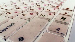 Computers white keyboards PC