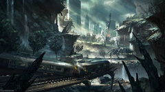 Concept art artwork crysis