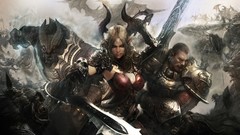 Concept art mmorpg artwork Korean video games mmo fantasy art 