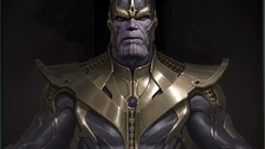 Concept art The Avengers artwork thanos
