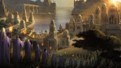 Concept art video games fantasy art The Lord of the Rings: The 