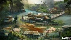 Concept art Villages far cry 3
