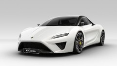 Concept art white cars Lotus Elise