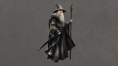 Concept art Wizards The Hobbit Gandalf the Grey Simple 