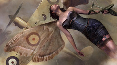 Conceptual woman Art abstract