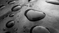 Condensation water drops rain