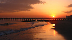 Coney Island sunset sunrise