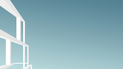 Confusion blu abstract