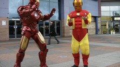 Contrast costume Iron Man marvel cosplay