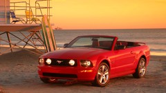 Convertible Beaches vehicles Ford mustang