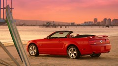 Convertible Beaches vehicles Ford mustang