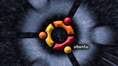 Cool ubuntu widescreen logo