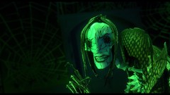 Coraline monochrome witches creepy