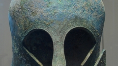 Corinthian helmet high