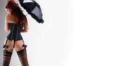 Corset leggings Umbrellas nice