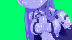 Cortana halo transparent Anime