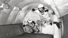 Cosmonaut grayscale Zero Gravity