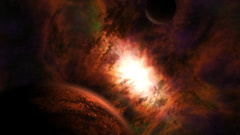 Cosmos Space planets dark