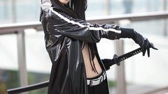 Cosplay black rock shooter