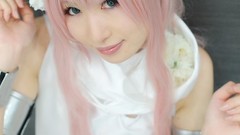 Cosplay Flowers blue eyes