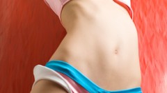Cosplay Japanese stomach short