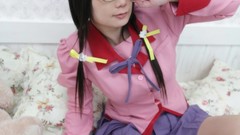 Cosplay school uniforms bakemonogatari