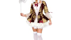 Cosplay standing Simple Background