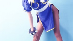 Cosplay street fighter models
